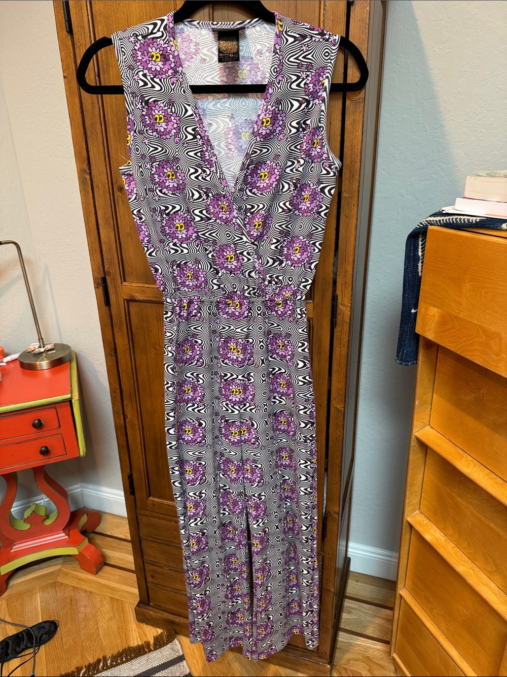 Nooworks Sonny Suit jumpsuit Purple Haze Pattern